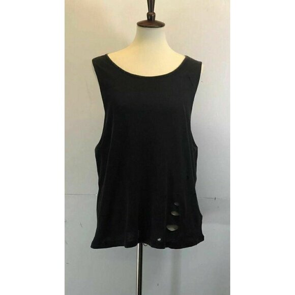 Somedays Lovin Women's Black Namesake Tank Top S L - Picture 9 of 9